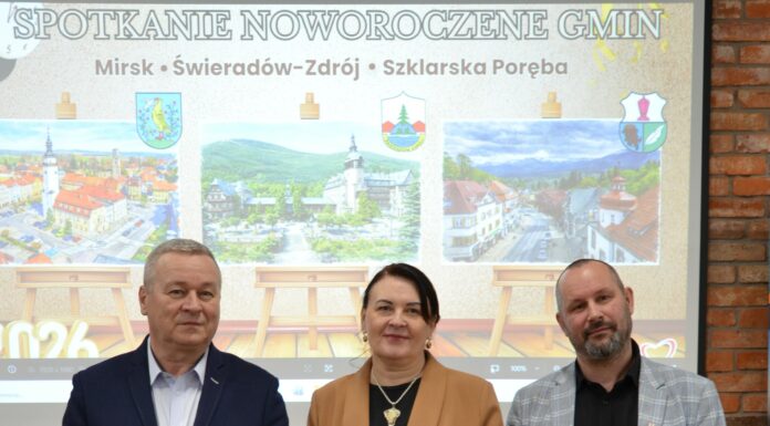 Noworoczne spotkanie Gmin: Świeradów-Zdrój, Mirsk, Szklarska poręba 08.01.2026 r.